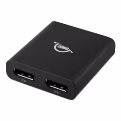 OWC Thunderbolt Dual DisplayPort Adapter, USB Type-C, Sortie de DisplayPorts, 7680 x 4320 pixels