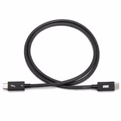 OWC OWCCBLTB4C0.7M, 0,72 m, USB C, USB C, 40000 Mbit/s, Noir