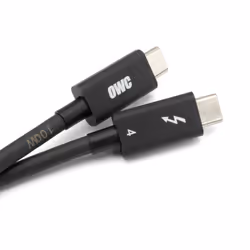 OWC OWCCBLTB4C0.7M câble USB 0,72 m USB C Noir