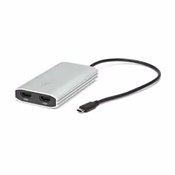 OWC CADPDL2HDMI, 0,26 m, USB Type-C, 2 x HDMI, Mâle, Femelle, Droit