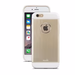 Moshi iGlaze Armour, Housse, Apple, Apple iPhone 6, 11,9 cm (4.7"), Or