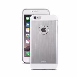 Moshi iGlaze Armour, Housse, Apple, Apple iPhone 6 Plus, 14 cm (5.5"), Argent