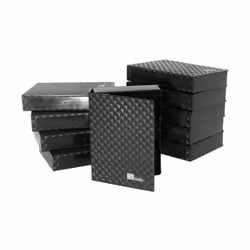 Wiebetech DriveBox, 10-pack, Plastique, Noir