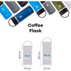 Couvercle Hydro Flask wide mouth with flex sip lid 16 oz