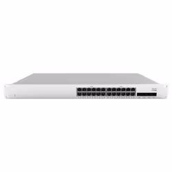 Cisco Meraki MS210-24P-HW commutateur réseau Géré Gigabit Ethernet (10/100/1000) Connexion Ethernet, supportant l'alimentation via ce port (PoE) 1U Aluminium