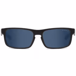 Gunnar Optiks Enigma, Unisexe, Rectangle, Noir, Polycarbonate (PC), Bleu, 5,8 cm