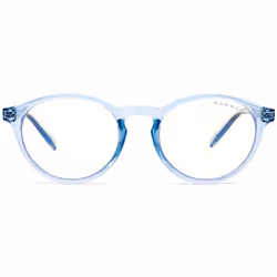 Gunnar Optiks Attache, Unisexe, Rectangle, Bleu, Nylon, Transparent, 4,9 cm