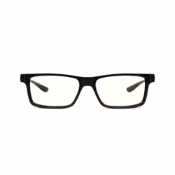 Gunnar Optiks Vertex, Unisexe, Rectangle, Classique, Noir, Transparent, 5,4 cm