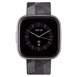 Fitbit Versa 2 40mm Tactile Noir, Gris Wifi - Vue supplémentaire 4