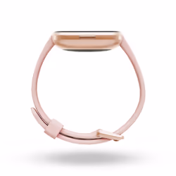Fitbit Versa 2 40mm Tactile Noir, Or rose Wifi