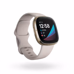 Fitbit Sense, 4,01 cm (1.58"), AMOLED, Écran tactile, Wifi, GPS (satellite), 30 g