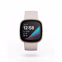 Fitbit Sense 40mm Tactile Blanc Wifi GPS (satellite)