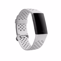Fitbit FB168SBWTL accessoire intelligent à porter sur soi Bande Blanc Silicone