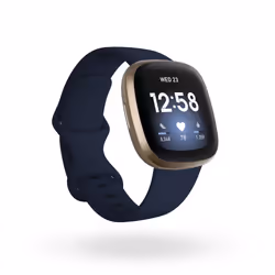 Fitbit Versa 3, AMOLED, Écran tactile, Wifi, GPS (satellite), 30 g