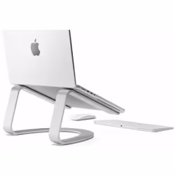 Twelve South Curve SE support d'écran plat pour bureau Aluminium, Argent