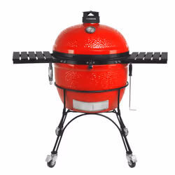 KAMADO BJ24RHC, Grill, Charbon de bois (combustible), 2 zone(s), 450 °C, 61 cm, Ensemble de cuisson