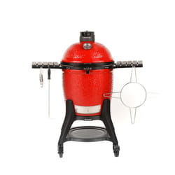 Kamado Joe Classic Joe Series III Barbecue/grill Kamado Chariot Charbon de bois (combustible) Noir, Rouge