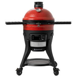 Kamado Joe Konnected Joe Grill Chaudron Charbon de bois (combustible) Noir, Rouge