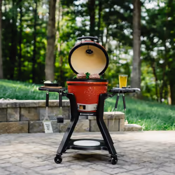 Kamado Joe Joe Jr Grill Ensemble de cuisson Charbon de bois (combustible) Noir, Rouge