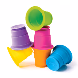 Fat Brain Toy Co. FA183-1 Tasse Couleurs assorties 6 pièce(s) - Vue supplémentaire 6