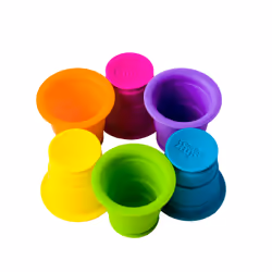 Fat Brain Toy Co. FA183-1 Tasse Couleurs assorties 6 pièce(s) - Vue supplémentaire 7