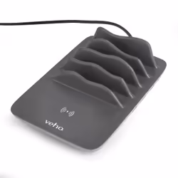 Veho TA-7 Smartphone Noir Secteur Recharge sans fil Intérieure