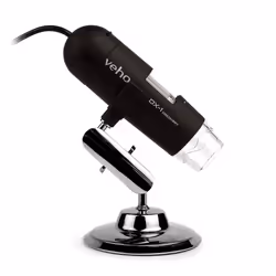 Veho DX-1, Microscope numérique, Noir, 200x, 20x, LED, 10 - 150 mm