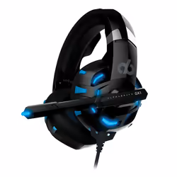 Veho VAB-001-GX1, Avec fil, 20 - 20000 Hz, Jouer, 360 g, Casque, Noir
