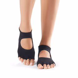 ToeSox S01426BLK chaussette Unisexe Chaussettes de football Noir