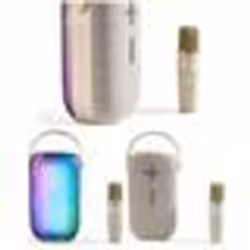 Enceinte Portable - MSD - Karaoke Bluetooth - 16W - Autonomie 5h - LED RGB