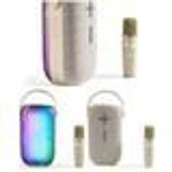 Enceinte Portable - MSD - Karaoke Bluetooth - 16W - Autonomie 5h - LED RGB