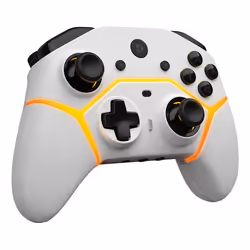 Gioteck SC3 Blanc Manette de jeu Analogique/Numérique Nintendo Switch, Nintendo Switch Lite, Nintendo Switch OLED, PC