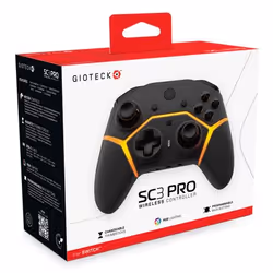 Gioteck SC3 Noir Manette de jeu Analogique/Numérique Nintendo Switch, Nintendo Switch Lite, Nintendo Switch OLED, PC - Vue supplémentaire 6
