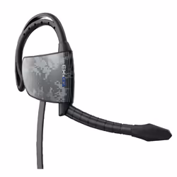 Gioteck EX-03, Avec fil, Jouer, Casque, Noir