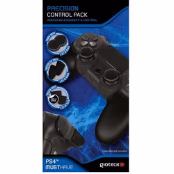 Gioteck Precision Control Pack, PlayStation 4, Fixation de manette de jeu, Noir