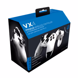 Gioteck VX4 Blanc Bluetooth Manette de jeu Analogique/Numérique PC, PlayStation 4, PlayStation 5 - Vue supplémentaire 4