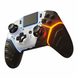 Gioteck SC3, Manette de jeu, PC, PlayStation 4, Analogique/Numérique, Sans fil, Multicolore, Batterie