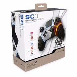 Gioteck SC3 Multicolore Manette de jeu Analogique/Numérique PC, PlayStation 4 - Vue supplémentaire 6