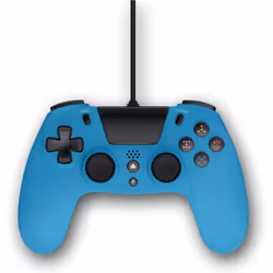 Gioteck VX4 Bleu USB Manette de jeu Analogique/Numérique PC, PlayStation 4