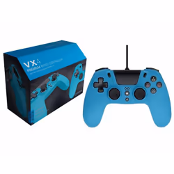 Gioteck VX4 Bleu USB Manette de jeu Analogique/Numérique PC, PlayStation 4 - Vue supplémentaire 4