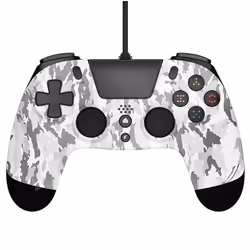 Gioteck VX4, Manette de jeu, PlayStation 4, Croix directionnelle, Analogique/Numérique, Avec fil, USB