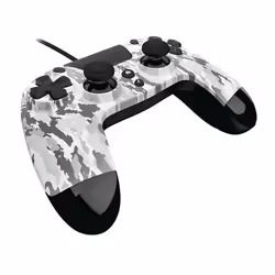 Gioteck VX4 Noir, Blanc USB Manette de jeu Analogique/Numérique PlayStation 4