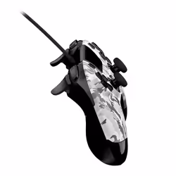 Gioteck VX4 Noir, Blanc USB Manette de jeu Analogique/Numérique PlayStation 4