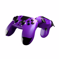 Gioteck VX-4, Manette de jeu, PlayStation 4, Touche Retour, Croix directionnelle, Analogique/Numérique, Sans fil, Bluetooth