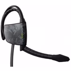 Gioteck EX-03 Casque Crochets auriculaires Noir, Gris