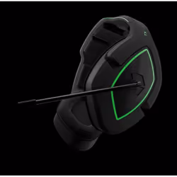 Gioteck TX-50, Avec fil, Jouer, Casque, Noir, Vert