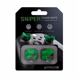 Gioteck STGX - Thumb Grips Xbox Series X / S - Bouchons/Capuchons/Protection en Silicone pour Joysticks Grips Xbox X/S -
