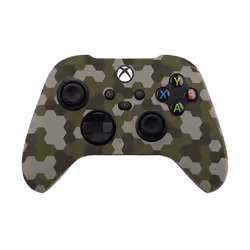 Gioteck HCSXBX-11-MU, Xbox Series S, Boîtier de manette de jeu, Camouflage, Silicone, 1 pièce(s), 170 mm