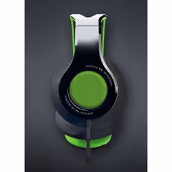 Gioteck TX-30, Avec fil, Jouer, Casque, Noir, Vert