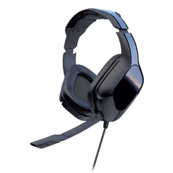 Gioteck HC2UNI-16-MU, Avec fil, Jouer, Casque, Noir